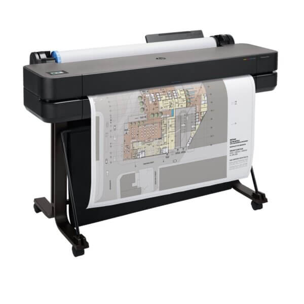 HP DesignJet T630 Large Format Wireless Plotter Printer - 36" Printer (5HB11A)